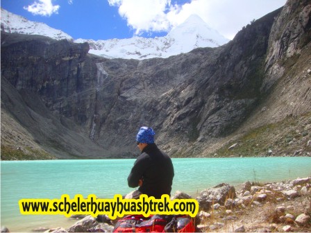 Difrutando y relajado en los treks de la Cordillera Blanca